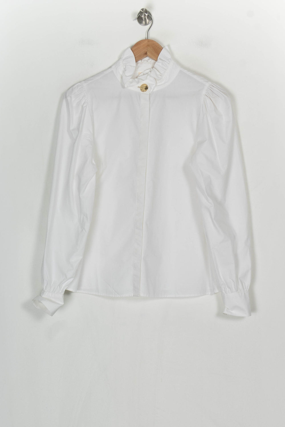 Chemise Blanche - Taille S/36 de la marque Sézane | PARAD120920 - Vendu par Paradigme - Image 2