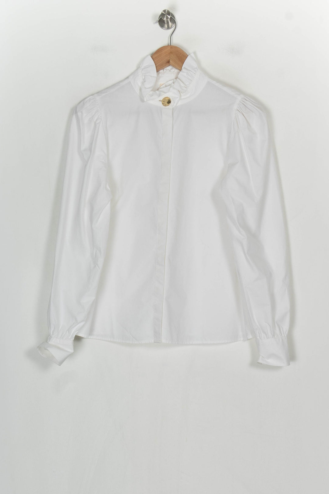 Chemise Blanche - Taille S/36 de la marque Sézane | PARAD120920 - Vendu par Paradigme - Image 2