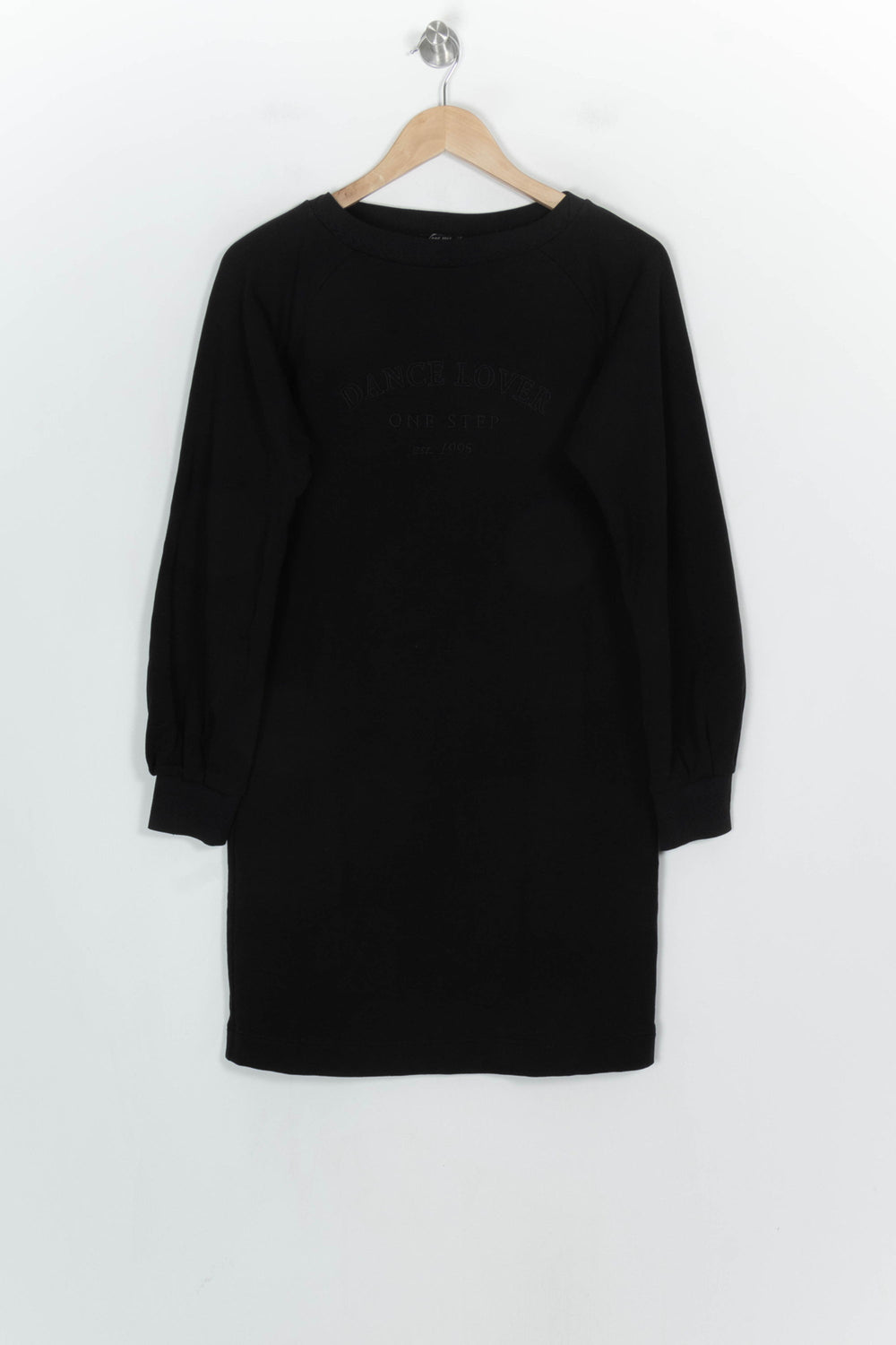 Robe Sweat Noire - Taille S/36 de la marque One Step | PARAD120921 - Vendu par Paradigme - Image 2