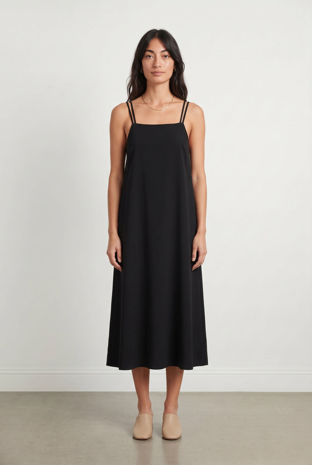 Robe Midi Noire - Taille XS/34 de la marque Imperial | PARAD120922 - Vendu par Paradigme - Image 1