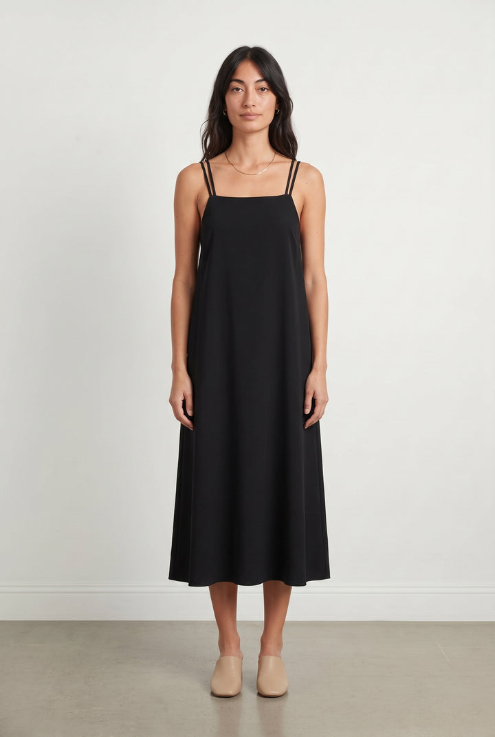 Robe Midi Noire - Taille XS/34 de la marque Imperial | PARAD120922 - Vendu par Paradigme - Image 1