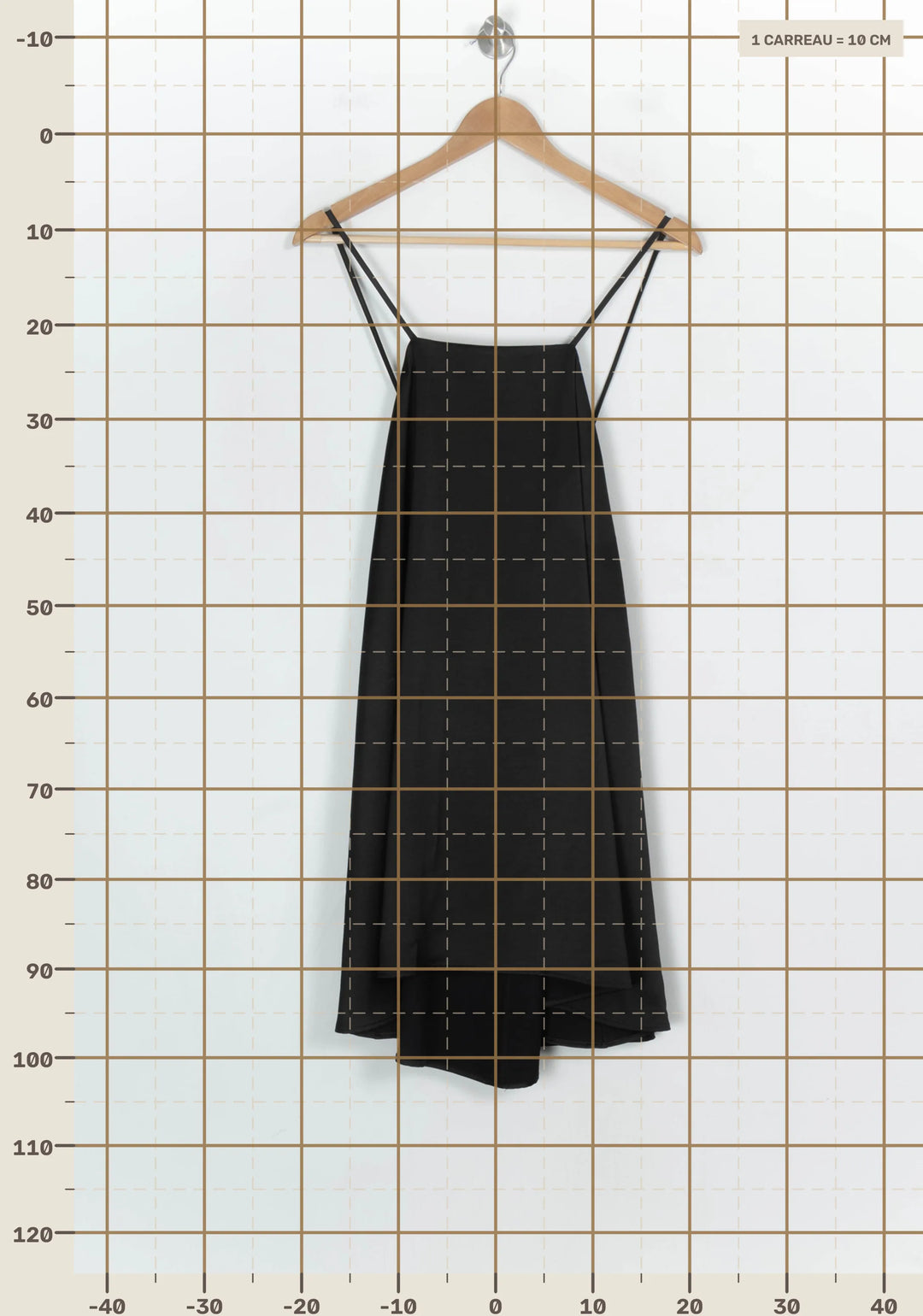 Robe Midi Noire - Taille XS/34 de la marque Imperial | PARAD120922 - Vendu par Paradigme - Image 4