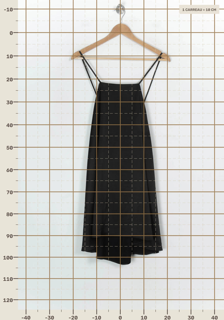 Robe Midi Noire - Taille XS/34 de la marque Imperial | PARAD120922 - Vendu par Paradigme - Image 4