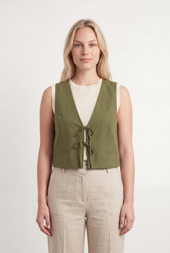 Gilet Vert - Taille L/40 de la marque Grace &amp; Mila | PARAD120923 - Vendu par Paradigme - Image 1