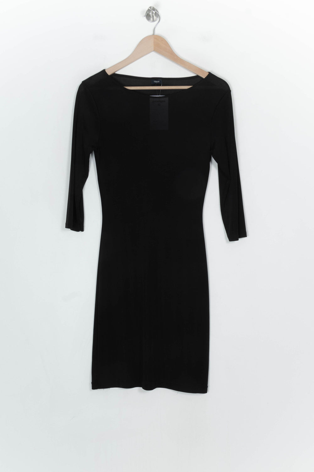 Robe Manche Trois Quarts Noire - Taille S/36 de la marque Filippa K | PARAD120924 - Vendu par Paradigme - Image 2