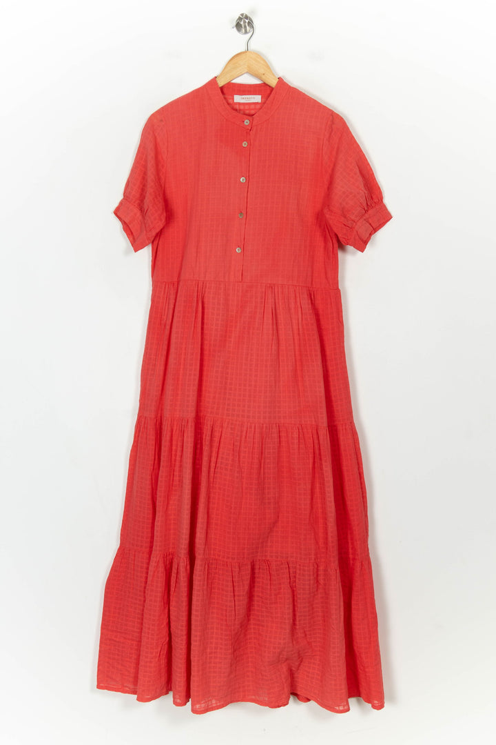Robe Longue Orange - Taille S/36 de la marque Imprevu | PARAD120928 - Vendu par Paradigme - Image 2