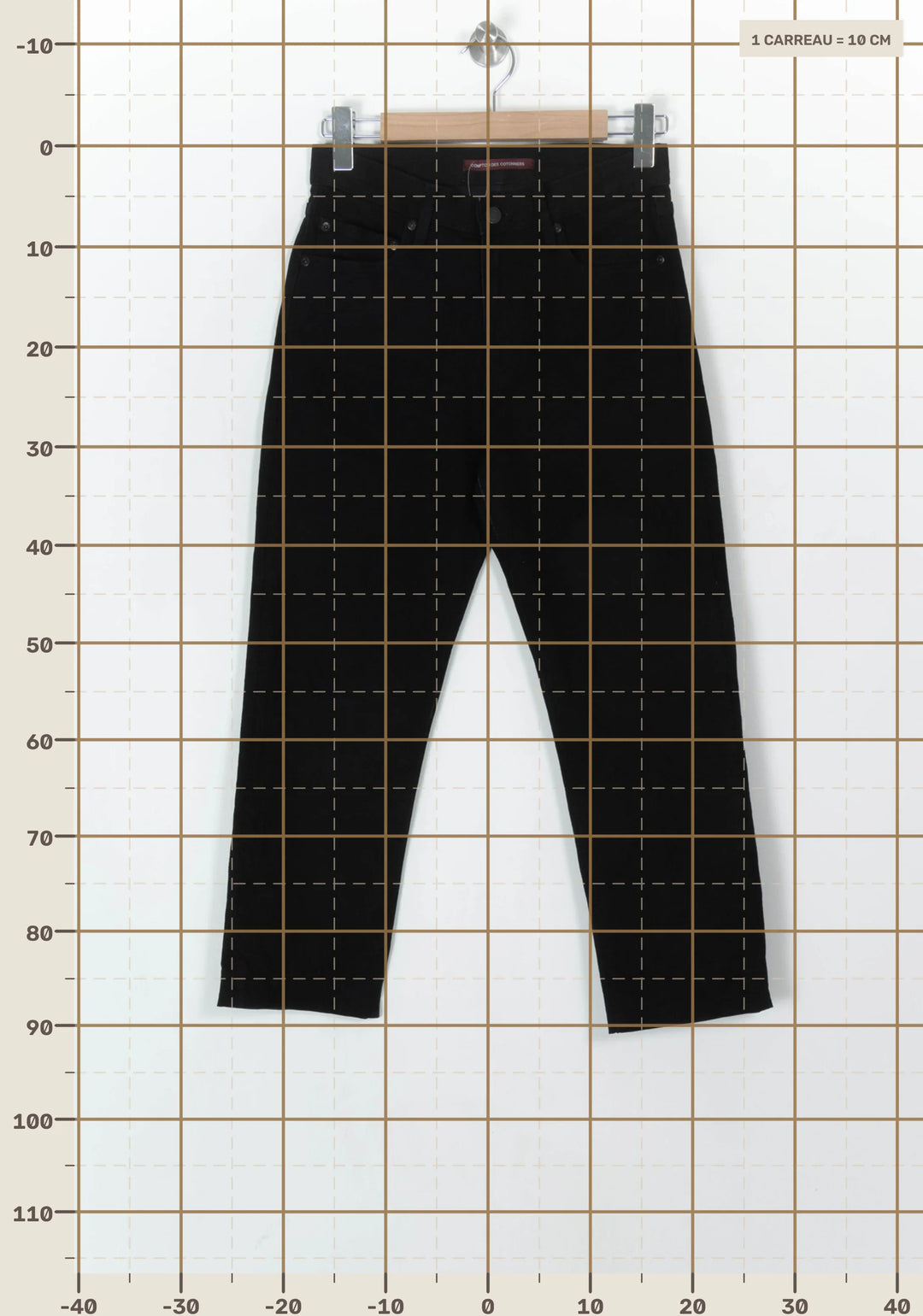 Jean Noir - Taille S/36 de la marque Comptoir des Cotonniers | PARAD120932 - Vendu par Paradigme - Image 4