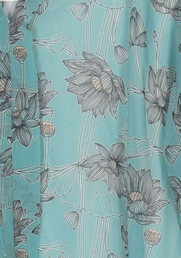 Blouse Bleue et Grise - Taille S/36 de la marque Sud express | PARAD120938 - Vendu par Paradigme - Image 3
