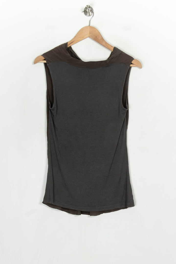 Top Gris - Taille S/36 de la marque La Fée Maraboutée | PARAD120950 - Vendu par Paradigme - Image 5