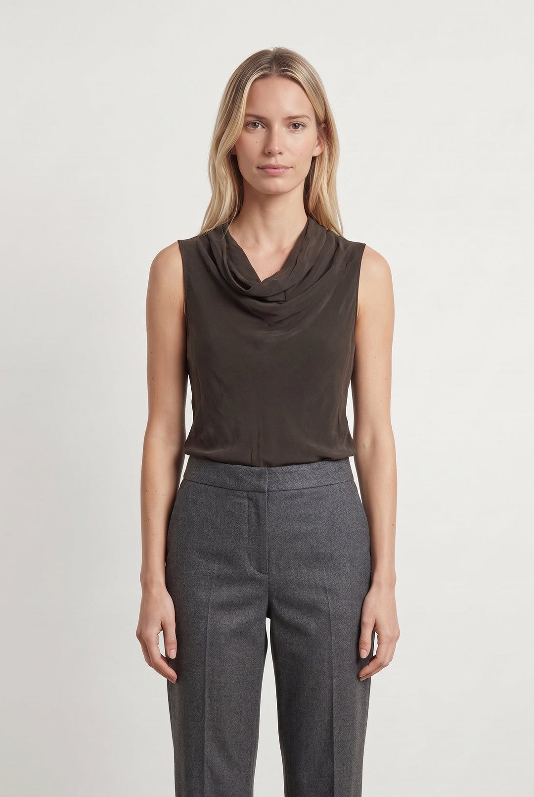 Top Gris - Taille S/36 de la marque La Fée Maraboutée | PARAD120950 - Vendu par Paradigme - Image 1