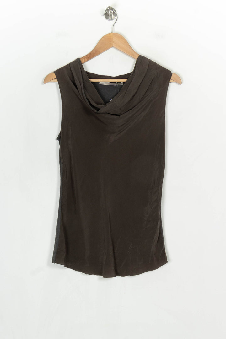 Top Gris - Taille S/36 de la marque La Fée Maraboutée | PARAD120950 - Vendu par Paradigme - Image 2