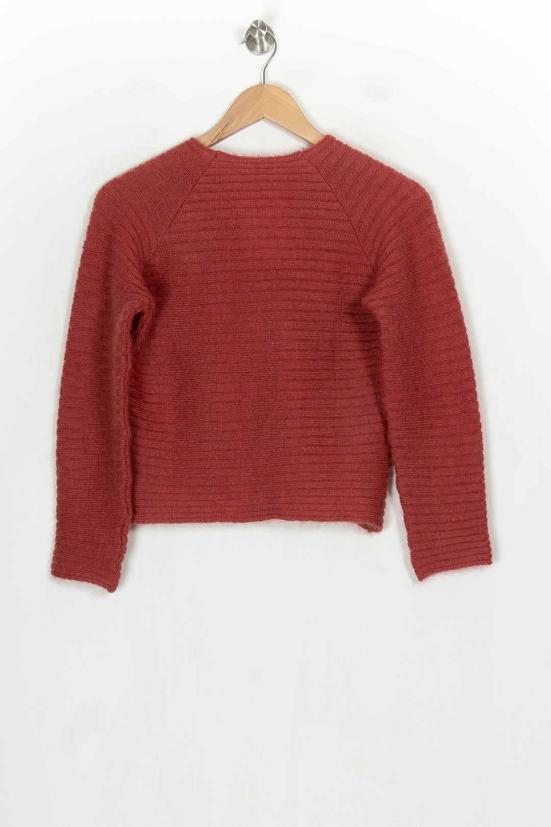 Cardigan Rose - Taille XS/34 de la marque Agnès b. | PARAD120952 - Vendu par Paradigme - Image 5
