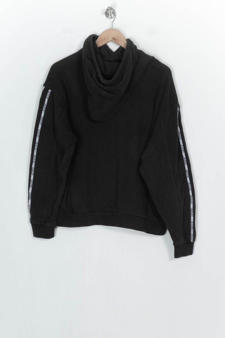 Sweat à Capuche Noir - Taille L/40 de la marque Levi&