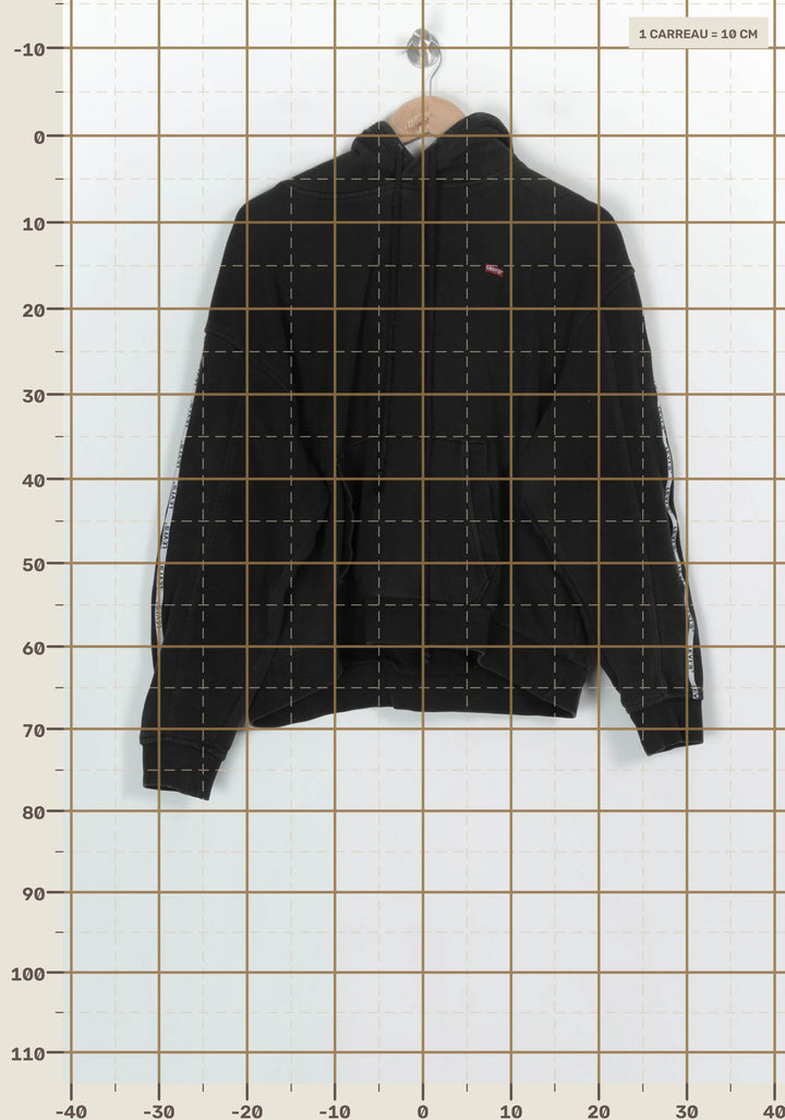 Sweat à Capuche Noir - Taille L/40 de la marque Levi&