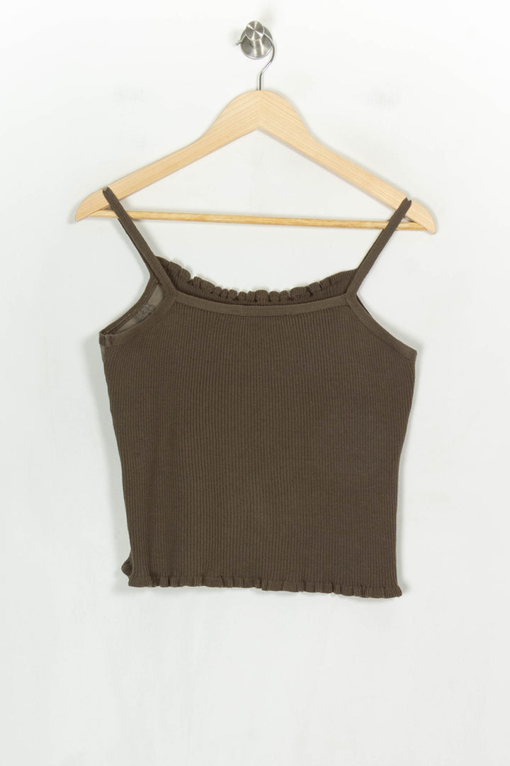 Débardeur Kaki - Taille S/36 de la marque La Fée Maraboutée | PARAD120975 - Vendu par Paradigme - Image 5