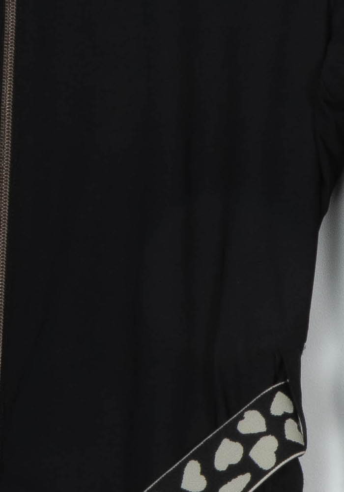 Veste Noire et Beige - Taille L/40 de la marque Indies | PARAD120983 - Vendu par Paradigme - Image 3