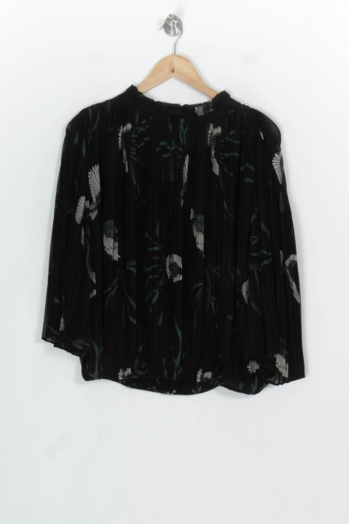 Blouse Noire et Blanche - Taille S/36 de la marque ba&amp;sh | PARAD120988 - Vendu par Paradigme - Image 2
