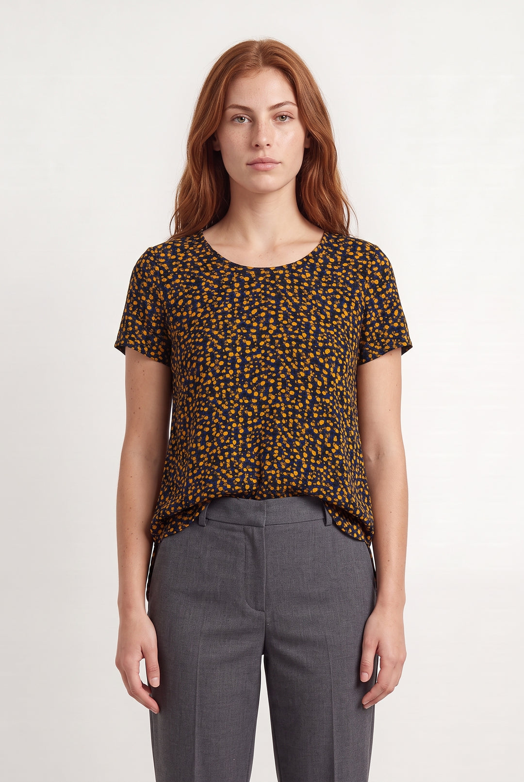 Blouse Noire et Jaune - Taille S/36 de la marque Karl Marc John | PARAD120989 - Vendu par Paradigme - Image 1
