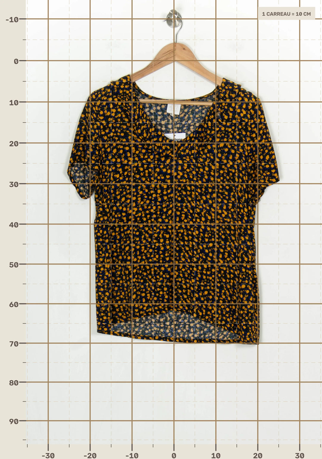 Blouse Noire et Jaune - Taille S/36 de la marque Karl Marc John | PARAD120989 - Vendu par Paradigme - Image 4
