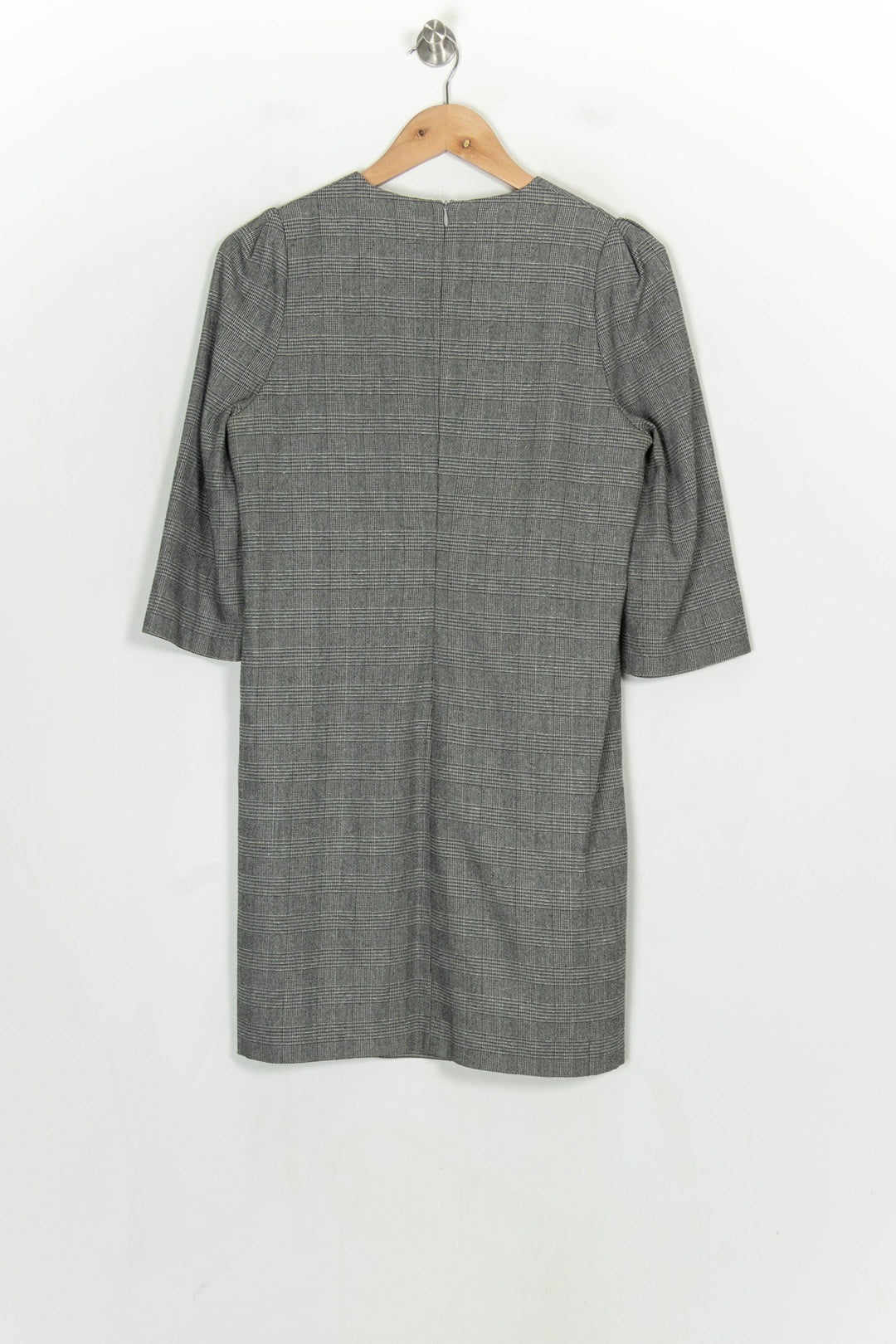 Robe Droite Grise - Taille M/38 de la marque Claudie Pierlot | PARAD120995 - Vendu par Paradigme - Image 5