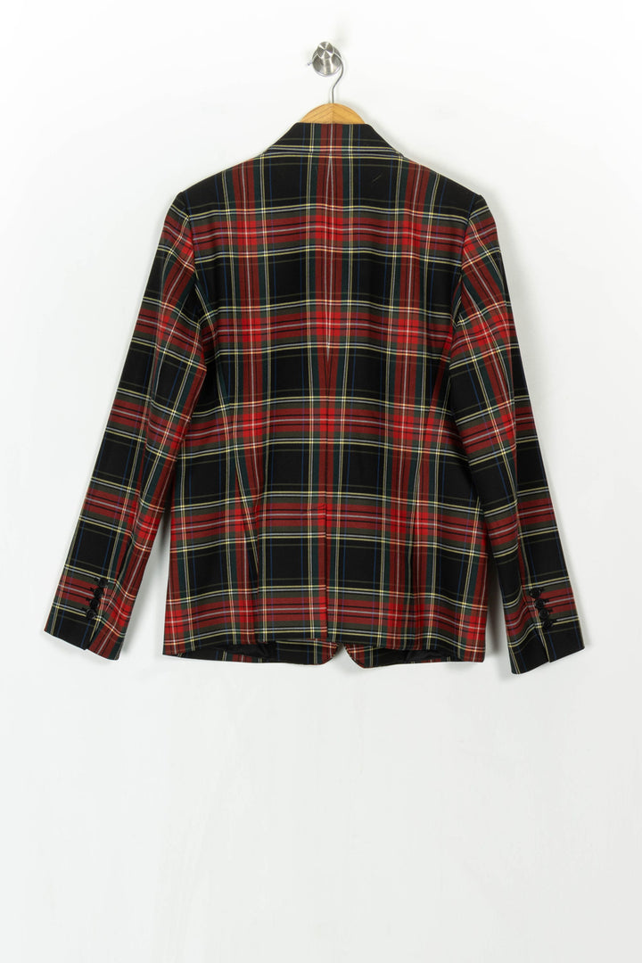Blazer Rouge et Noir - Taille XL/42 de la marque Caroll | PARAD120996 - Vendu par Paradigme - Image 5