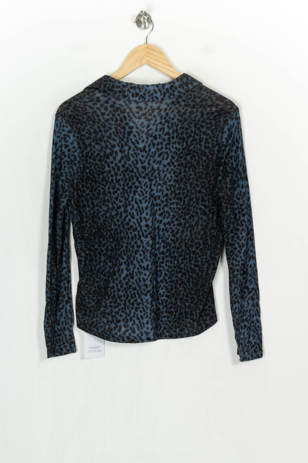 Chemise Bleu et Noir - Taille S/36 de la marque Majestic Filatures | PARAD121006 - Vendu par Paradigme - Image 5