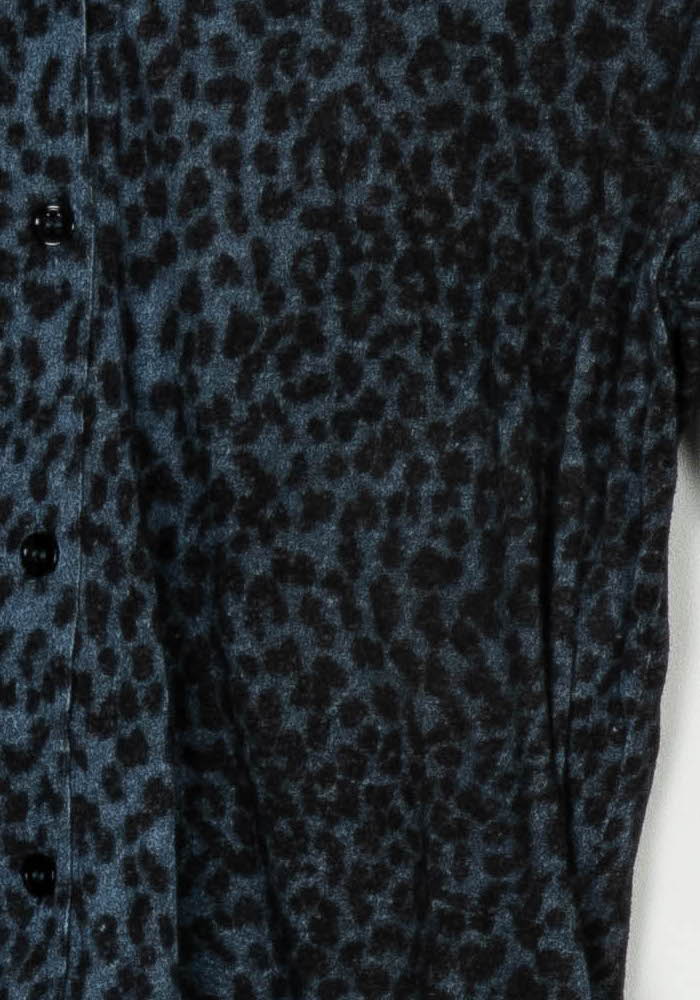 Chemise Bleu et Noir - Taille S/36 de la marque Majestic Filatures | PARAD121006 - Vendu par Paradigme - Image 3