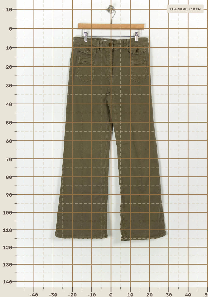 Jean Vert - Taille XL/42 de la marque Gerard Darel | PARAD121010 - Vendu par Paradigme - Image 4