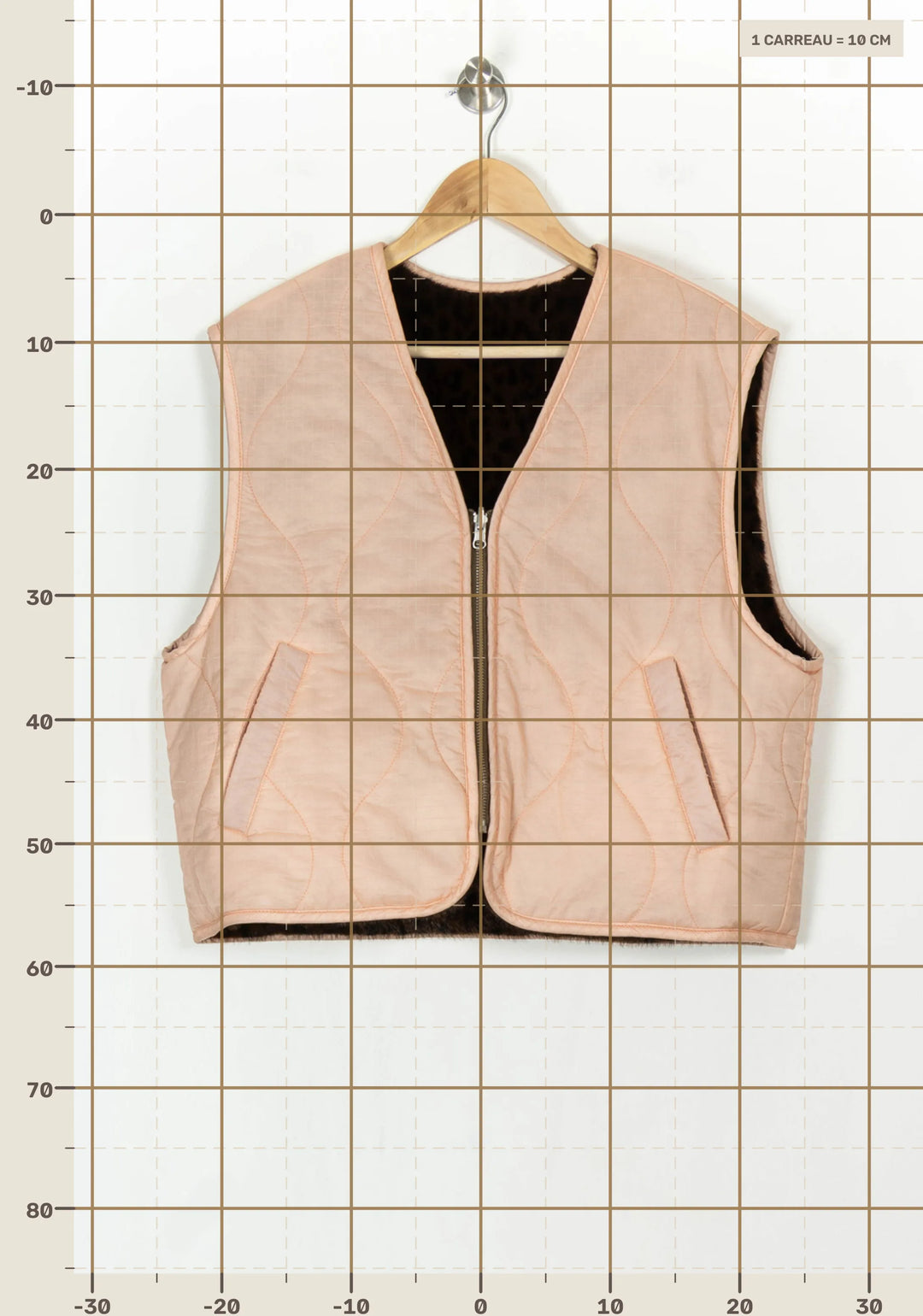 Gilet Rose - Taille S/36 de la marque Bellerose | PARAD121011 - Vendu par Paradigme - Image 4