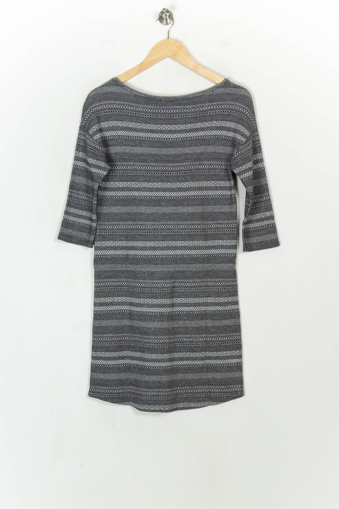 Robe Droite Grise - Taille S/36 de la marque Sézane | PARAD121015 - Vendu par Paradigme - Image 5