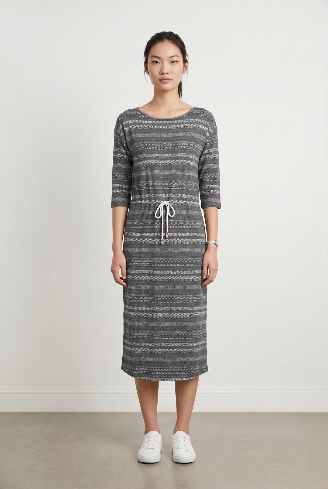 Robe Droite Grise - Taille S/36 de la marque Sézane | PARAD121015 - Vendu par Paradigme - Image 1