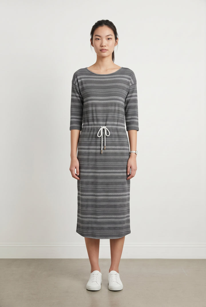 Robe Droite Grise - Taille S/36 de la marque Sézane | PARAD121015 - Vendu par Paradigme - Image 1