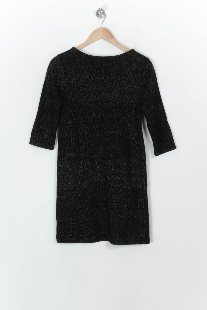 Robe Noire - Taille S/36 de la marque La Fée Maraboutée | PARAD121017 - Vendu par Paradigme - Image 5