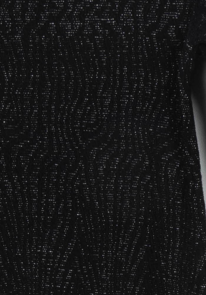Robe Noire - Taille S/36 de la marque La Fée Maraboutée | PARAD121017 - Vendu par Paradigme - Image 3