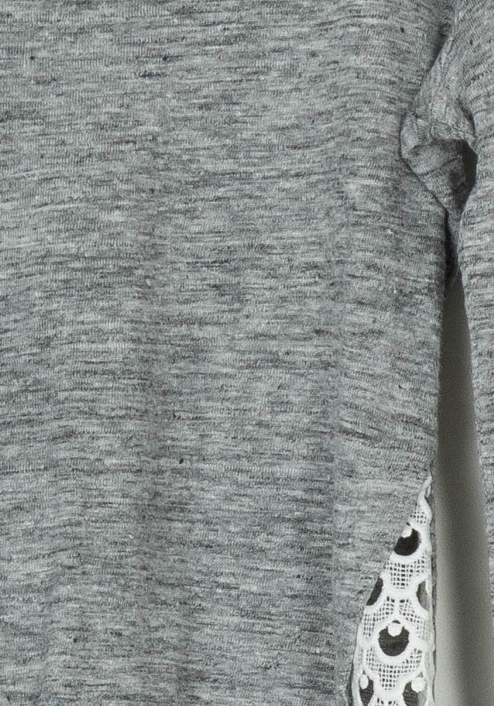 Pull Gris et Blanc - Taille S/36 de la marque Claudie Pierlot | PARAD121018 - Vendu par Paradigme - Image 3
