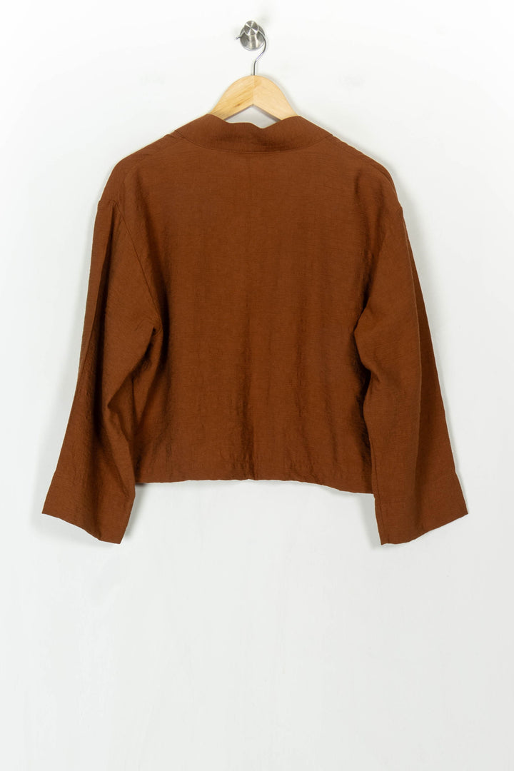 Veste Marron - Taille M/38 de la marque La Fée Maraboutée | PARAD121019 - Vendu par Paradigme - Image 5