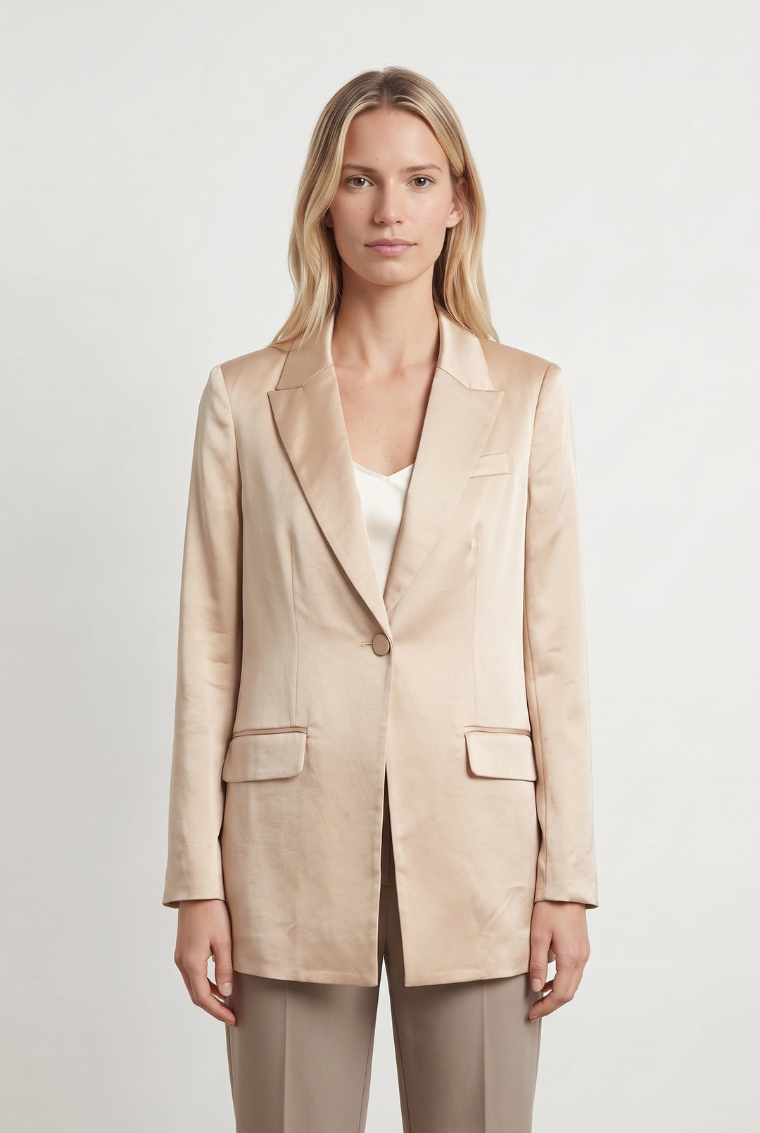 Blazer Beige - Taille XS/34 de la marque Kookai | PARAD121023 - Vendu par Paradigme - Image 1