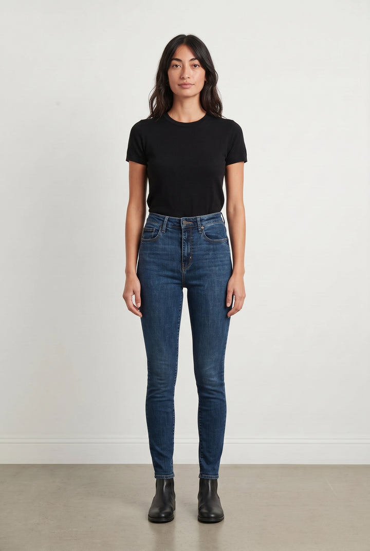 Jean Skinny Bleu - Taille M/38 de la marque Levi&