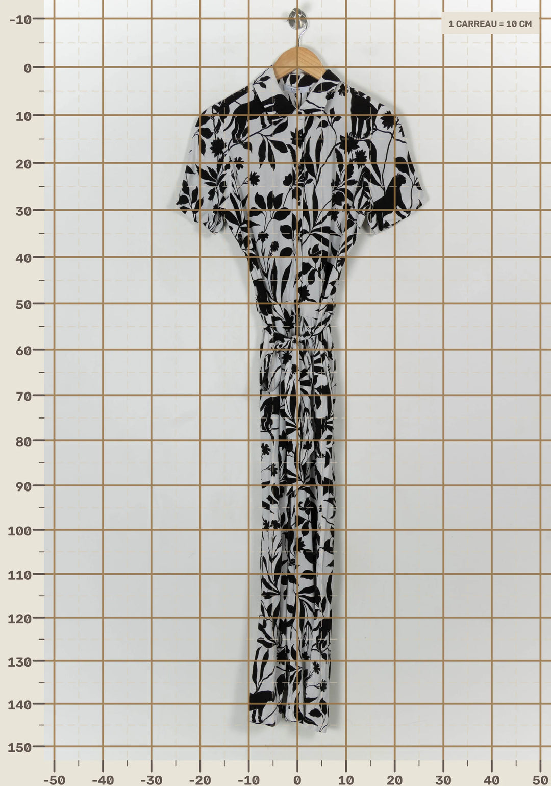 Combinaison Blanc et Noir - Taille M/38 de la marque ZAPA | PARAD121036 - Vendu par Paradigme - Image 4