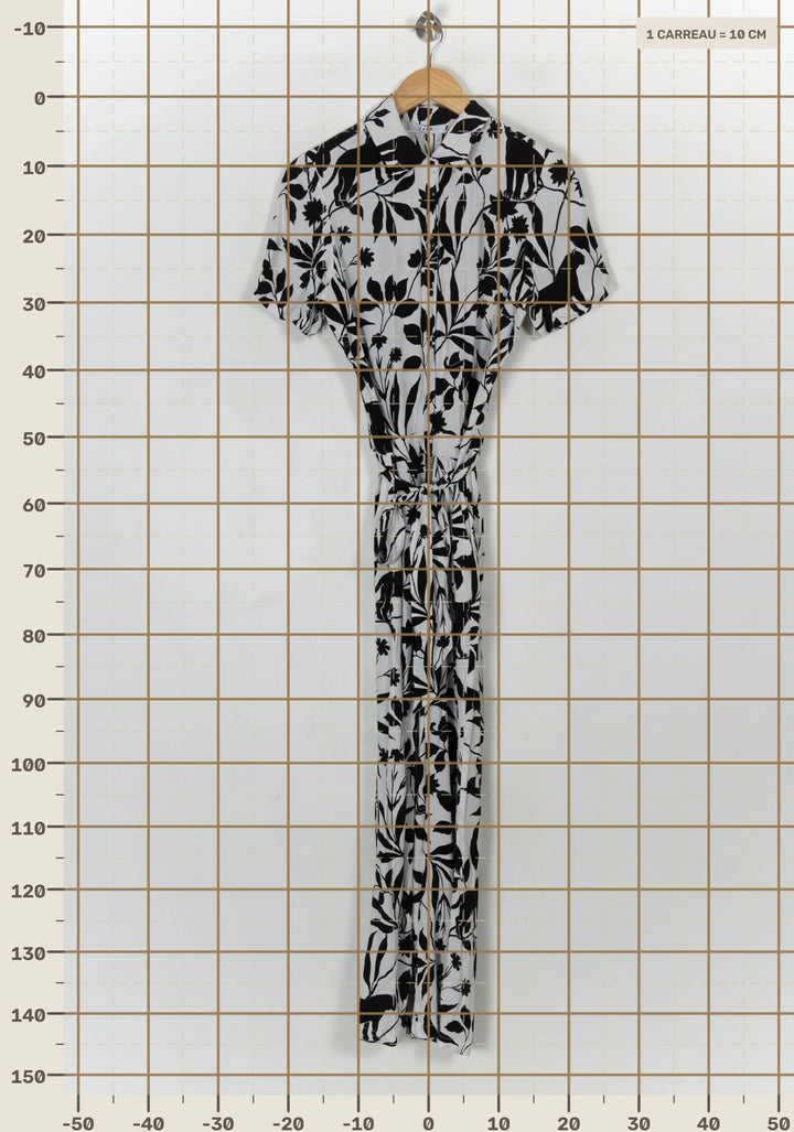 Combinaison Blanc et Noir - Taille M/38 de la marque ZAPA | PARAD121036 - Vendu par Paradigme - Image 4