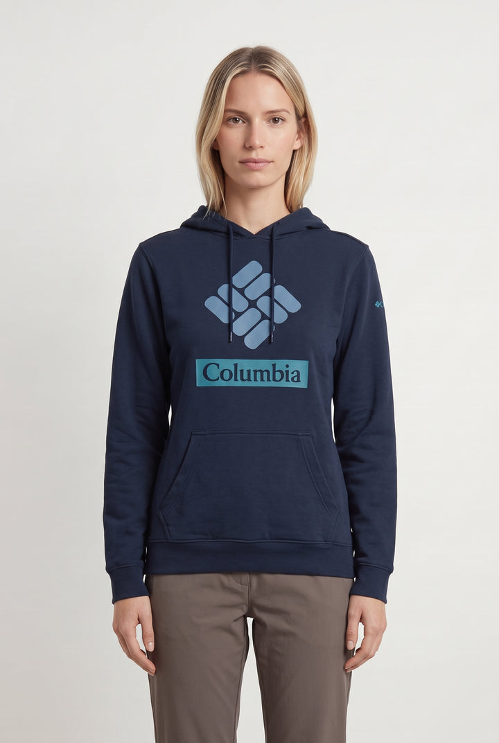 Sweat à Capuche Bleu - Taille S/36 de la marque Columbia | PARAD121037 - Vendu par Paradigme - Image 1
