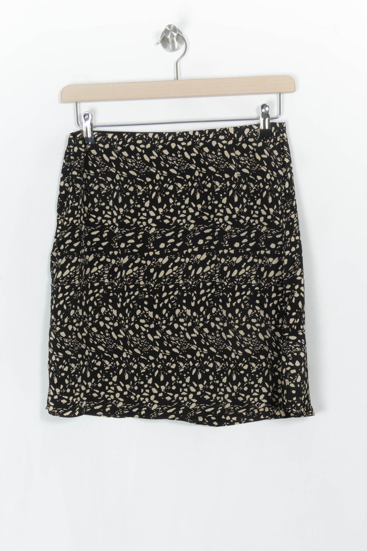 Jupe Courte Noire et Beige - Taille L/40 de la marque ba&amp;sh | PARAD121038 - Vendu par Paradigme - Image 5