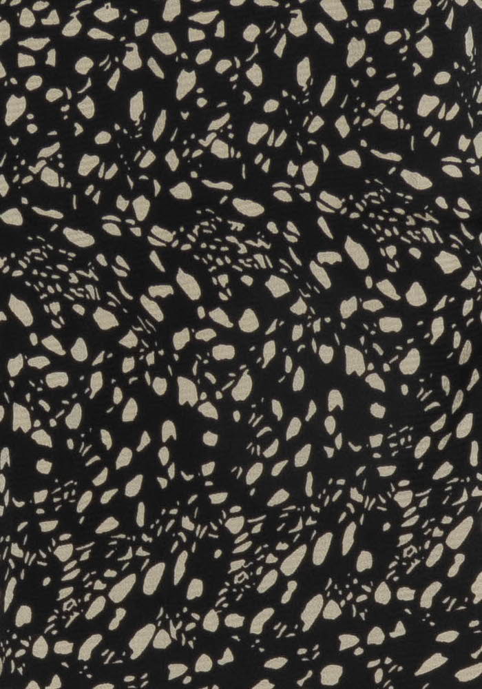 Jupe Courte Noire et Beige - Taille L/40 de la marque ba&amp;sh | PARAD121038 - Vendu par Paradigme - Image 3