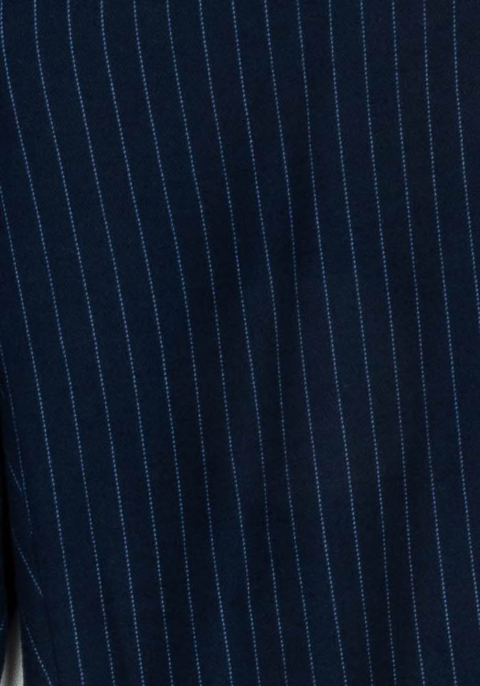 Pantalon À Rayures Bleu - Taille S/36 de la marque Maison 123 | PARAD121039 - Vendu par Paradigme - Image 3