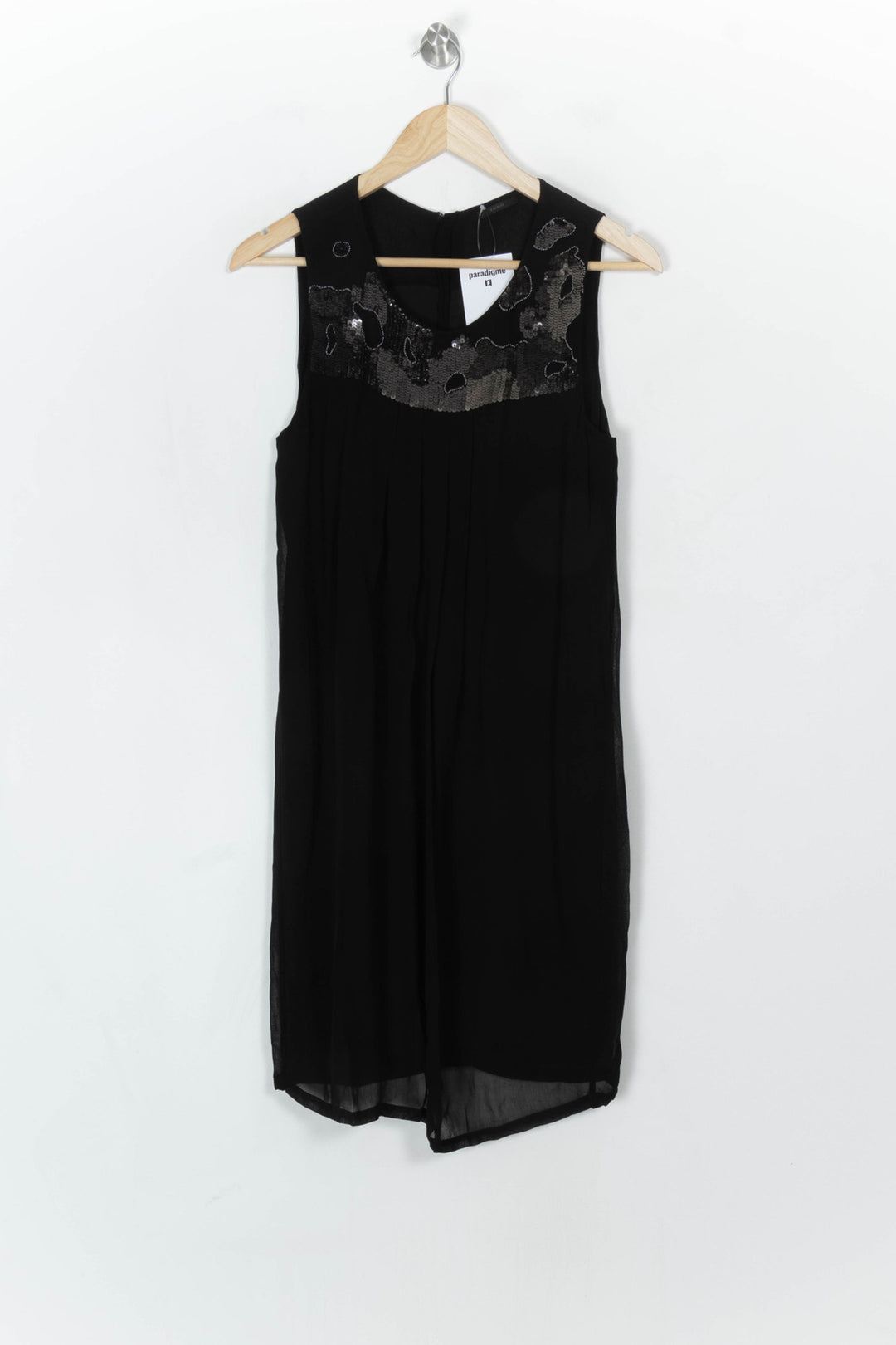 Robe Sans Manches Noire - Taille M/38 de la marque IKKS | PARAD121043 - Vendu par Paradigme - Image 2
