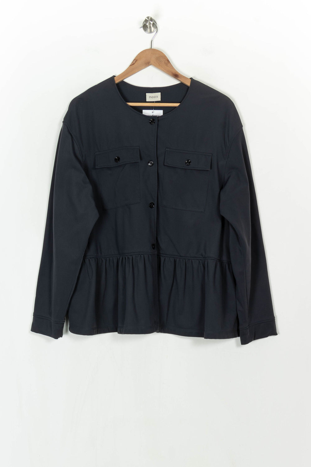 Veste Grise - Taille XXXL/46 de la marque Indies | PARAD121049 - Vendu par Paradigme - Image 2