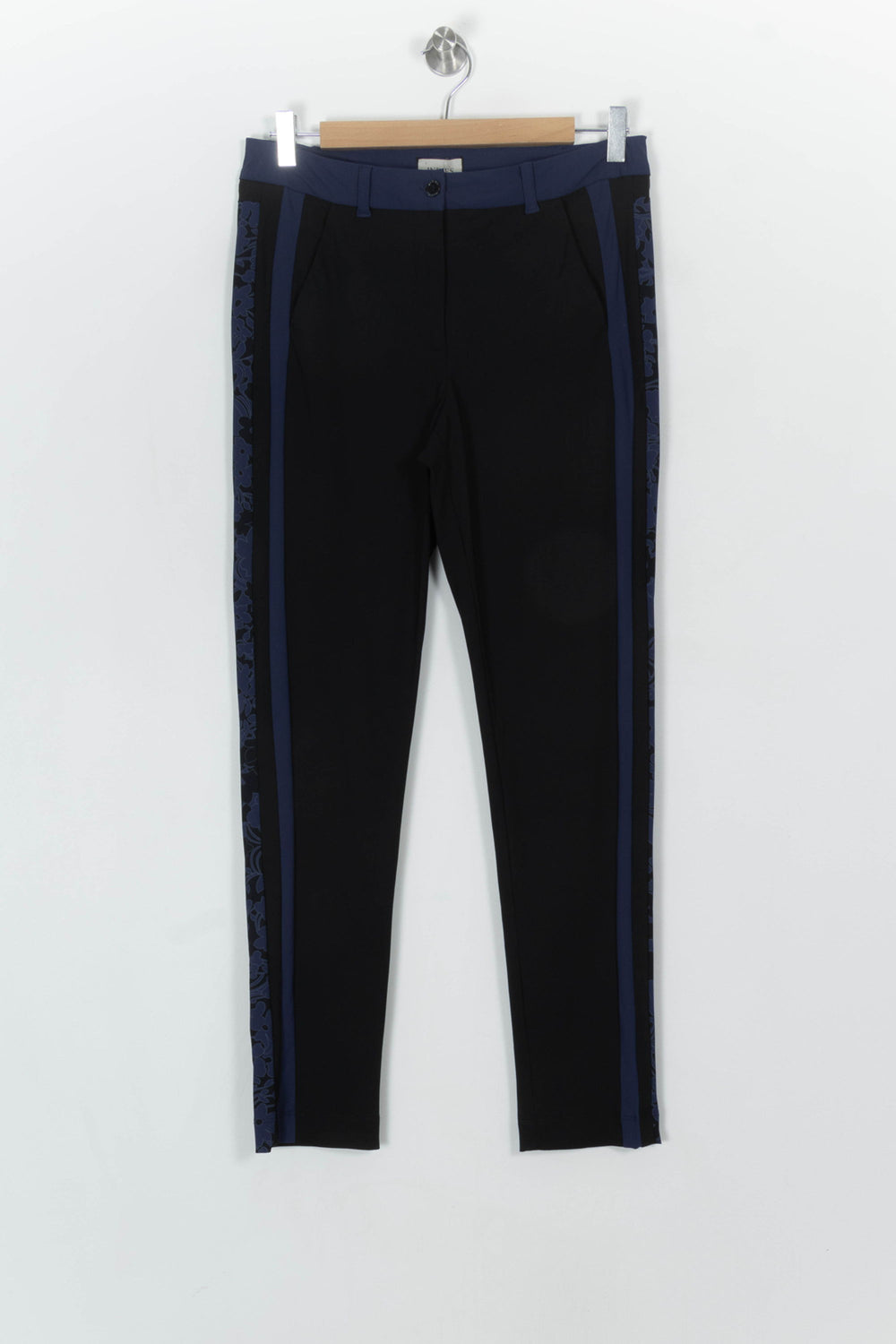Pantalon Noir et Bleu - Taille S/36 de la marque Indies | PARAD121054 - Vendu par Paradigme - Image 2