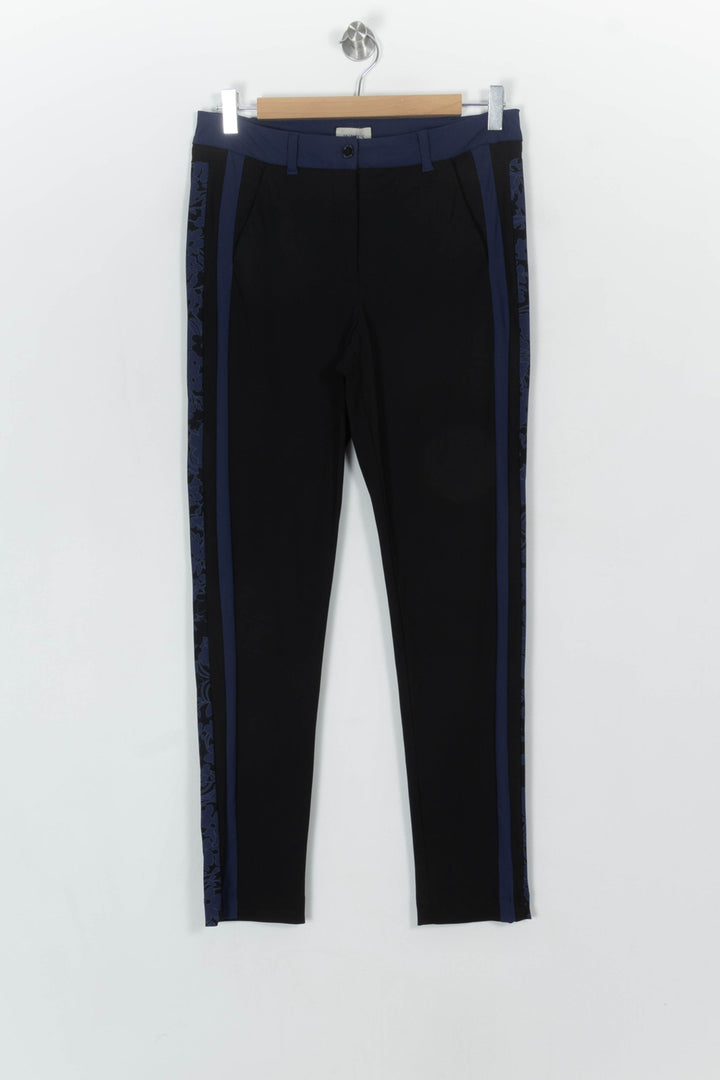 Pantalon Noir et Bleu - Taille S/36 de la marque Indies | PARAD121054 - Vendu par Paradigme - Image 2
