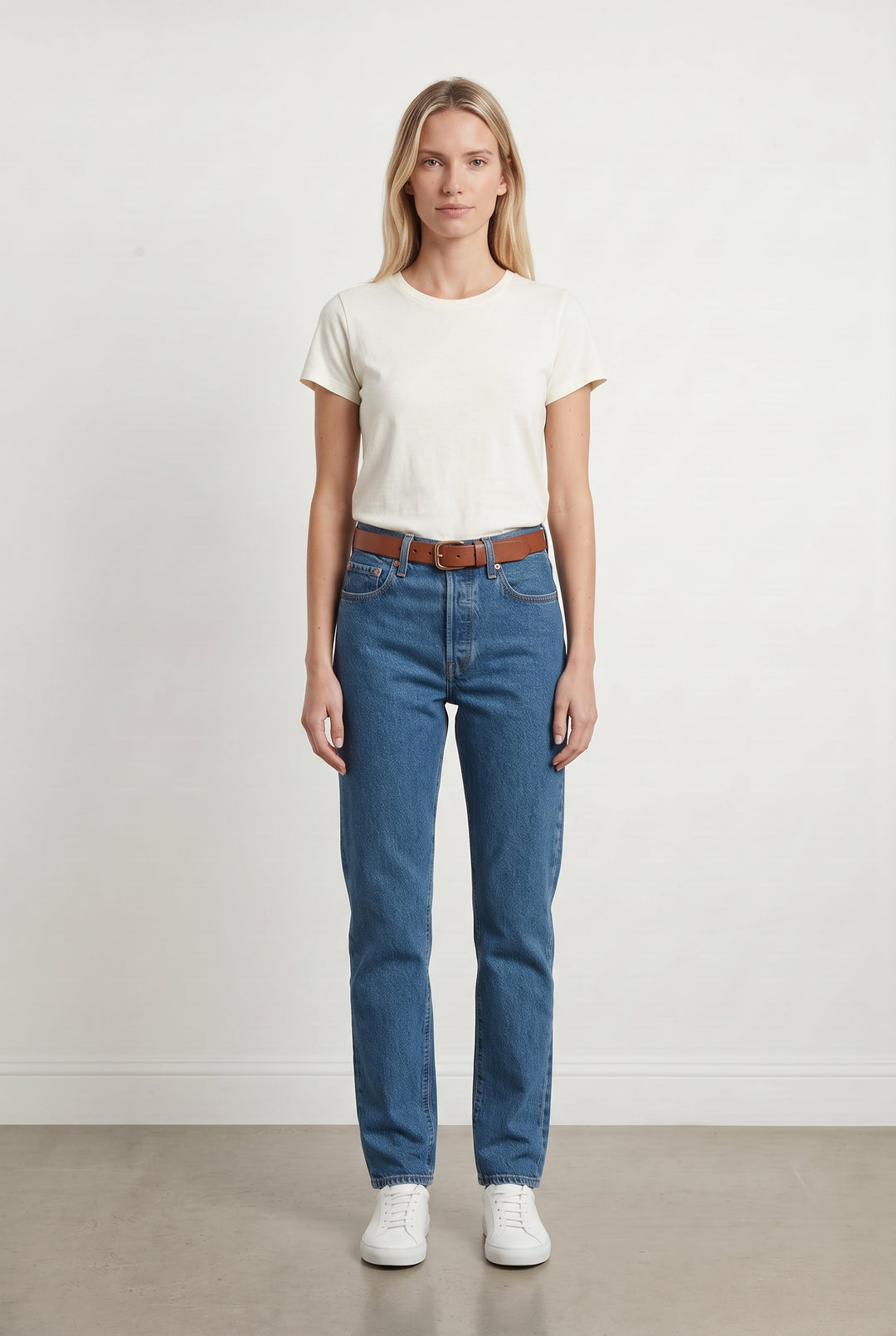 Jean Droit Bleu - Taille M/38 de la marque Levi&