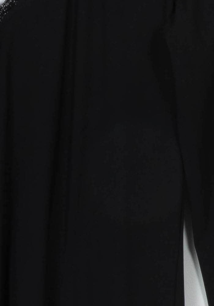 Robe Longue Noire - Taille M/38 de la marque Indies | PARAD121058 - Vendu par Paradigme - Image 3